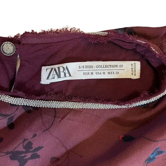 Zara limited edition sleeveless printed dress - Picture 14 of 16